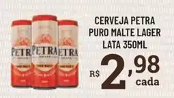 Bahamas Supermercados Cerveja petra puro malte lager oferta