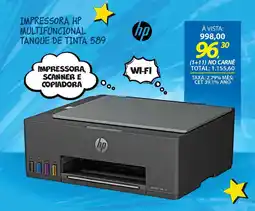 Lojas Cem Impressora hp multifuncional tanque de tinta 589 oferta