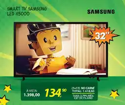 Lojas Cem Smart tv samsung led h5000 oferta