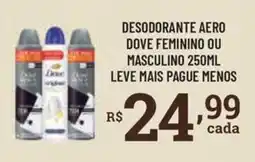 Bahamas Supermercados desodorante aero dove feminino ou masculino oferta