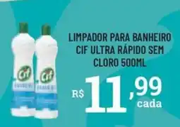 Bahamas Supermercados Limpador para banheiro cif ultra rápido sem cloro oferta