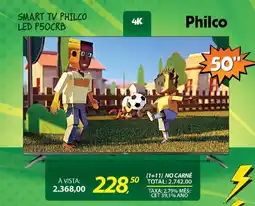 Lojas Cem Smart tv philco led p50crb oferta