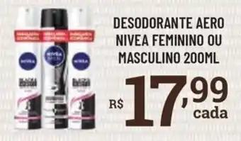 Bahamas Supermercados Desodorante aero nivea feminino ou masculino oferta
