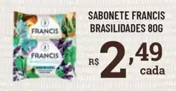 Bahamas Supermercados Sabonete francis brasilidades oferta