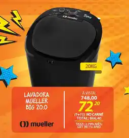 Lojas Cem Lavadora mueller big 20.0 oferta