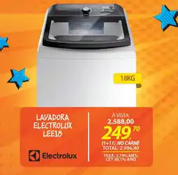 Lojas Cem Lavadora electrolux lee18 oferta
