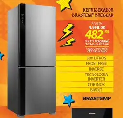 Lojas Cem Refrigerador brastemp bre66ak oferta
