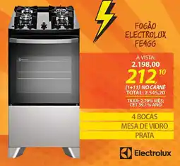 Lojas Cem Fogão Electrolux Fe4gg oferta