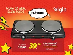 Lojas Cem Fogão de mesa elgin fogoz oferta