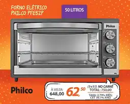 Lojas Cem Forno elétrico philco pfe52p oferta