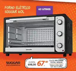 Lojas Cem Forno eletrico suggar oferta