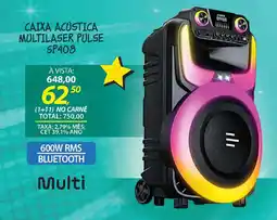 Lojas Cem Caixa acústica multilaser pulse sp408 oferta