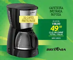 Lojas Cem Cafeteira britânia bcf32a oferta