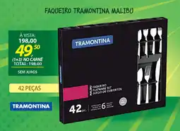Lojas Cem Faqueiro tramontina malibu oferta