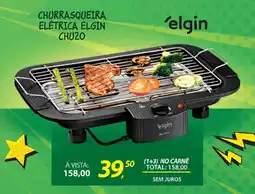 Lojas Cem Churrasqueira elétrica elgin chuzo oferta