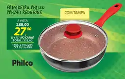 Lojas Cem Frigideira philco pph240 redstone oferta