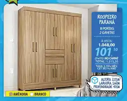 Lojas Cem Roupeiro paraná oferta