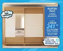 Lojas Cem Roupeiro proví 2 portas deslizantes oferta