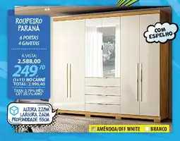 Lojas Cem Roupeiro paraná oferta