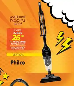 Lojas Cem Aspirador philco pas 1600p oferta
