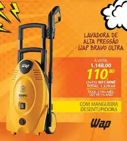 Lojas Cem Lavadora de alta pressão wap bravo ultra oferta
