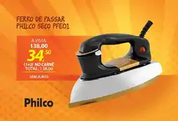 Lojas Cem Ferro de passar philco seco pfeo1 oferta
