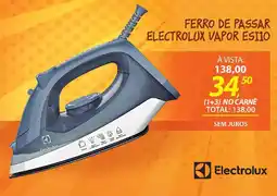 Lojas Cem Ferro de passar electrolux vapor esi110 oferta