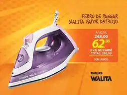 Lojas Cem Ferro de passar walita vapor dst3010 oferta
