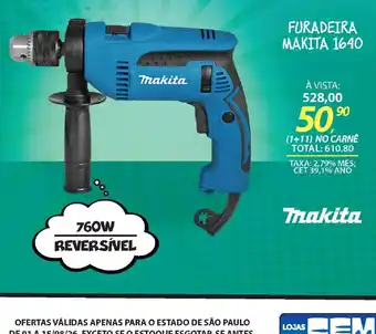 Furadeira makita 1640