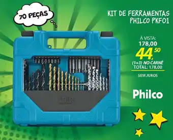 Kit de ferramentas philco pkf01