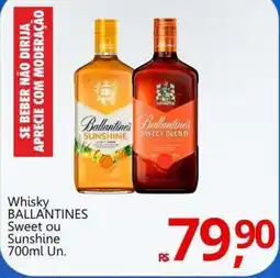 Supermercados Koch Whisky ballantines sweet ou sunshine oferta