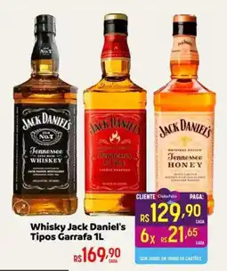 Muffato Whisky jack daniel's tipos garrafa 1l oferta