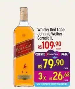 Muffato Whisky Red Label Johnnie Walker oferta