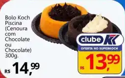 Supermercados Koch Bolo Koch Piscina (Cenoura com Chocolate ou Chocolate) oferta