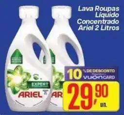 Comper Lava Roupas Líquido Concentrado Ariel 2 Litros oferta