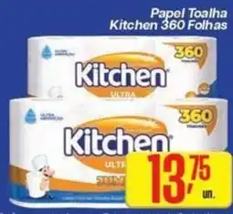 Comper Papel Toalha Kitchen 360 Folhas oferta