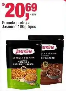 Frangolândia Granola proteica jasmine 180g tipos oferta