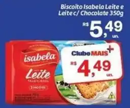 Comper Biscoito isabela leite e leite c chocolate oferta