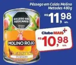 Comper Pêssego em calda molino metades oferta