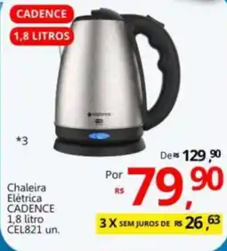Supermercados Koch Chaleira Elétrica Cadence oferta