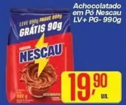 Comper Achocolatado em pó nescau oferta