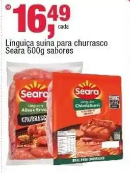 Frangolândia Linguiça suína para churrasco oferta