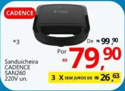 Supermercados Koch Sanduicheira cadence oferta