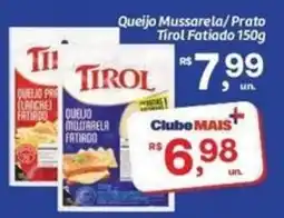 Comper Queijo Mussarela / Prato Tirol Fatiado oferta