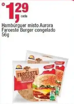 Frangolândia Hambúrguer misto aurora oferta