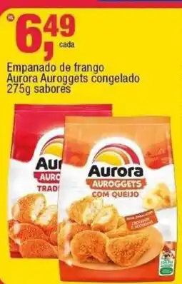 Frangolândia Empanado de frango aurora auroggets congelado oferta