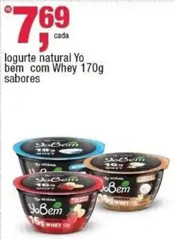Frangolândia logurte natural Yo bem com Whey oferta