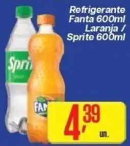 Comper Refrigerante Fanta 600ml Laranja / Sprite 600ml oferta