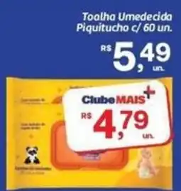 Comper Toalha Umedecida Piquiticho oferta