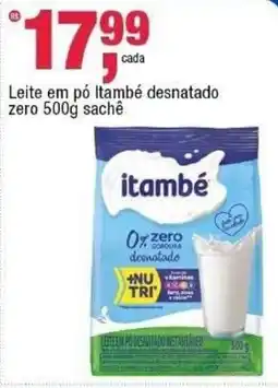 Frangolândia Leite em pó itambé desnatado zero oferta